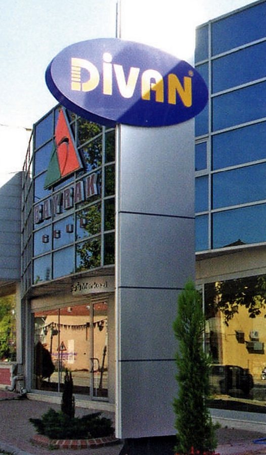 Divan: Totem · Işıklı logo