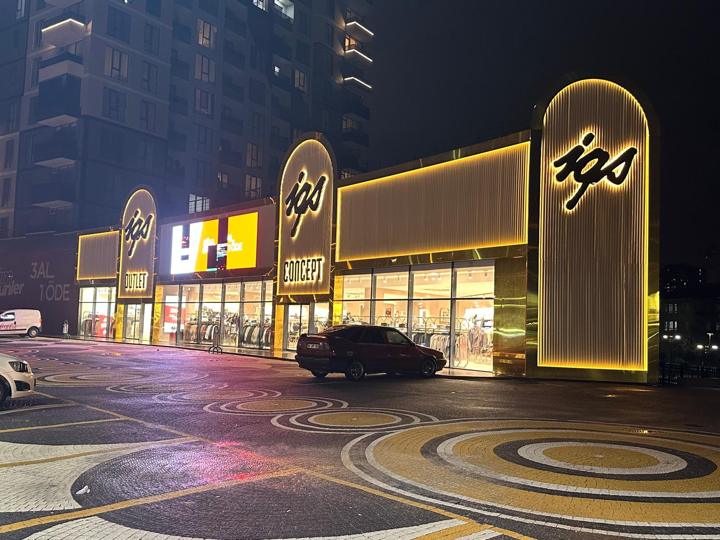 IGS Konsept: Cephe giydirme · LED kontur